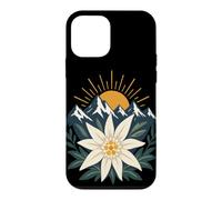 Custodia per iPhone 12 mini Alpi Austriache Escursioni in montagna Edelweiss Flower