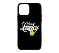 Custodia per iPhone 12 mini Always Lucky - Barattolo di monete con arcobaleno