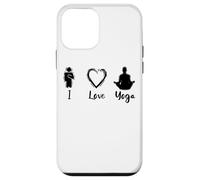Custodia per iPhone 12 mini Amante dello yoga - Amo lo yoga