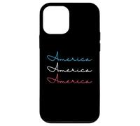 Custodia per iPhone 12 mini America corsiva