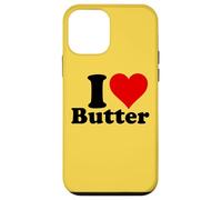 Custodia per iPhone 12 mini Amo il burro Heart
