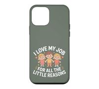 Custodia per iPhone 12 mini Amo il mio lavoro per tutte le piccole ragioni