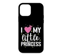 Custodia per iPhone 12 mini Amo la mia piccola principessa figlia