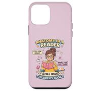 Custodia per iPhone 12 mini Anatomia di un lettore Amante del libro Leggere libri per bambini