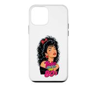 Custodia per iPhone 12 mini Anni '80 Big Hair Glam Girl Retro Pop Art Moda Ritratto Stile