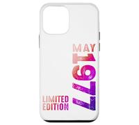 Custodia per iPhone 12 mini Anno 1977 Mese Di Maggio 1977 Retro 1977 Annata 1977