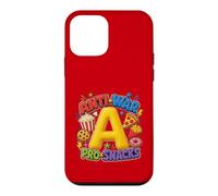 Custodia per iPhone 12 mini Anti-War Pro-Snacks Funny Peace Food Graphic Rosso