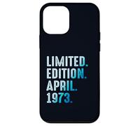 Custodia per iPhone 12 mini Aprile 1973 Anno 1973 Retro 1973 Vintage Edizione Limitata