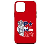 Custodia per iPhone 12 mini Aquile arpie con lettere grassetto Panama panamense