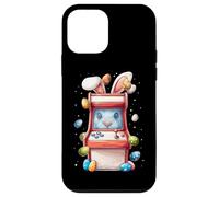 Custodia per iPhone 12 mini Arcade Gaming Gamer Classico Videogioco Retro Coniglio di Pasqua