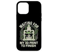 Custodia per iPhone 12 mini Aspettando che la mia stampa 3D finisca Funny Maker Design