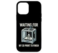 Custodia per iPhone 12 mini Aspettando che la mia stampa 3D finisca Funny Maker Design