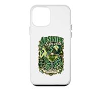 Custodia per iPhone 12 mini Assenzio La Fée Verte - Cocktail Fata Verde