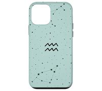 Custodia per iPhone 12 mini Astrologia del modello del segno dell'Acquario