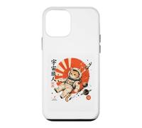 Custodia per iPhone 12 mini Astronauta giapponese Cosmic Wanderer Space Cat