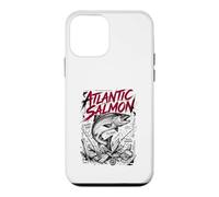 Custodia per iPhone 12 mini Atlantic Salmon River King Fly Strike - Frantumatore da pesca