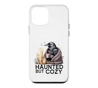 Custodia per iPhone 12 mini Atmosfere di caffè di Halloween del corvo infestato ma accogliente