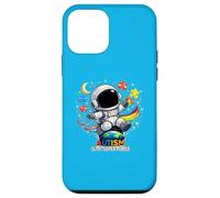 Custodia per iPhone 12 mini Autism Is My Super Power, Carino Astronauta Puzzle Piece