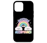 Custodia per iPhone 12 mini Autism Pro Acceptance Rainbow con simbolo dell'infinito