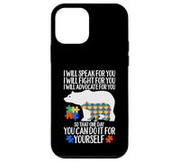 Custodia per iPhone 12 mini Autismo Mamma Orso Parlerò Fight Advocate per te