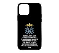 Custodia per iPhone 12 mini Ave Maria Preghiera Messa Latina Ave Maria Piena Di Grazia