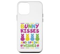 Custodia per iPhone 12 mini Baci da coniglio e auguri di primavera