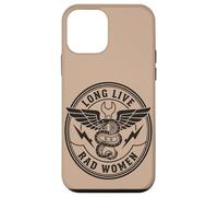 Custodia per iPhone 12 mini Bad Women Snake Pugnale Vintage Rebel Grafica