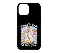 Custodia per iPhone 12 mini Baking The World A Better Place Cute Goose Pun Bake Design