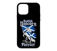 Custodia per iPhone 12 mini Bandiera della Scozia Unicorno Funny Scottish Pride