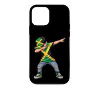 Custodia per iPhone 12 mini Bandiera giamaicana Dab Pose Caribbean Pride