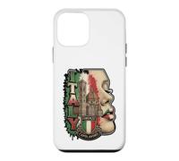 Custodia per iPhone 12 mini Bandiera Italia Firenze Duomo Donna Labbra Graphic Design Firenze