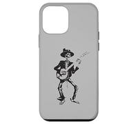 Custodia per iPhone 12 mini Banjo Dancing Skeleton Bluegrass Music Festival