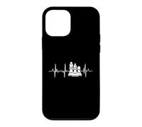 Custodia per iPhone 12 mini Battito cardiaco degli scacchi