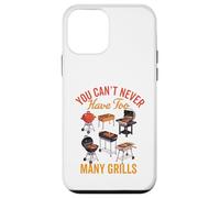 Custodia per iPhone 12 mini BBQ Pit Master Divertente che non si possono mai avere troppe griglie