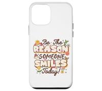 Custodia per iPhone 12 mini Be The Reason Someone Smiles Today Mental Health Awareness