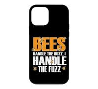 Custodia per iPhone 12 mini BEES HANDLE THE BUZZ I HANDLE THE FUZZ