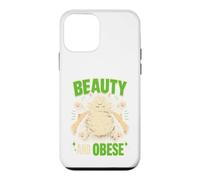 Custodia per iPhone 12 mini Bellezza E Obeso Chonky Cat Funny Meme