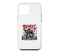 Custodia per iPhone 12 mini Benkei Oni Monaco Samurai Guerriero Giapponese Leggenda
