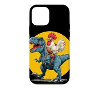Custodia per iPhone 12 mini Best Friends - Costume da pollo per gli amanti dei dinosauri