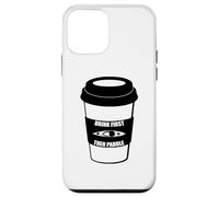 Custodia per iPhone 12 mini Bevi prima il caffè e poi pagaia in kayak