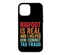 Custodia per iPhone 12 mini Bigfoot Is Real And I Helped Him Commit Tax Fraud Sasquatch