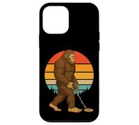 Custodia per iPhone 12 mini Bigfoot Metal Detector Retro Cacciatore Di Tesori
