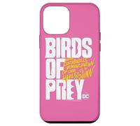 Custodia per iPhone 12 mini Birds of Prey White and Yellow Logo