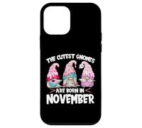 Custodia per iPhone 12 mini Birthday Gnome Design The Cutest Gnomes Are Born In November