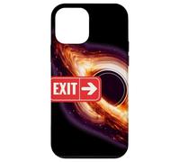 Custodia per iPhone 12 mini Black Holes Exit - Maglietta con scritta "Fun Space Physics Science"