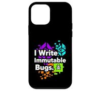 Custodia per iPhone 12 mini Blockchain Developer Funny I Write Immutable Bugs