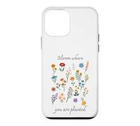 Custodia per iPhone 12 mini Bloom Where You Are Planted Gardening Floral Motivational