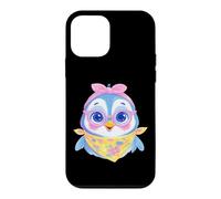 Custodia per iPhone 12 mini Blue Bird Ritratto Animali Amante Grafica Rosa Occhiali Bow