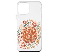 Custodia per iPhone 12 mini Boho Basketball Flower Garden Spring