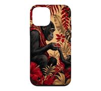 Custodia per iPhone 12 mini Bonobo Condivisione Frutta Sotto Le Foglie